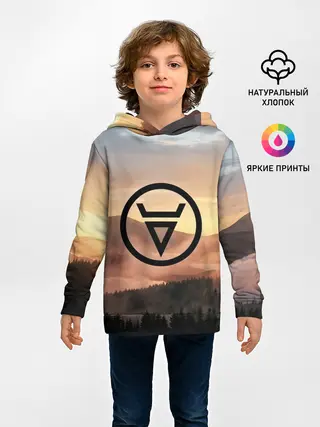 Детское худи / ВЕЛЕС | РУНЫ | RUNES