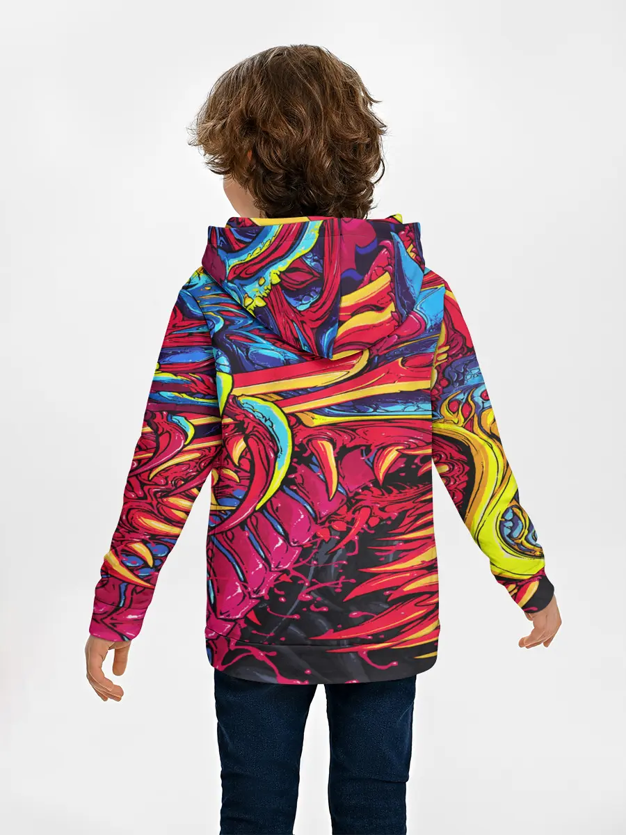 Детское худи / CS GO hyper beast skin