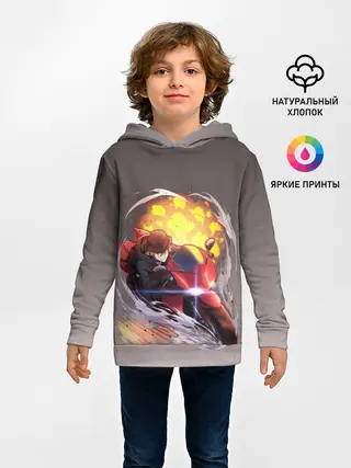 Детское худи / Чуя Накахара на мотоцикле взрыв