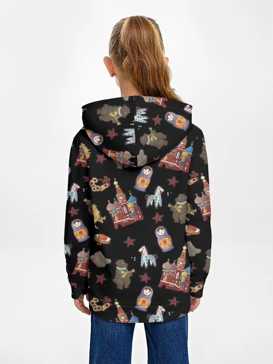 Детское худи / Москва символика