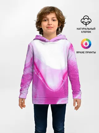 Детское худи / Жидкий пурпур