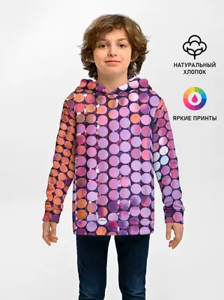 Детское худи / Вечеринка точки глянцевый узор