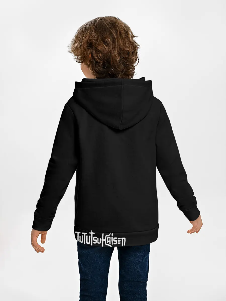 Детское худи / Магическая битва коллаж