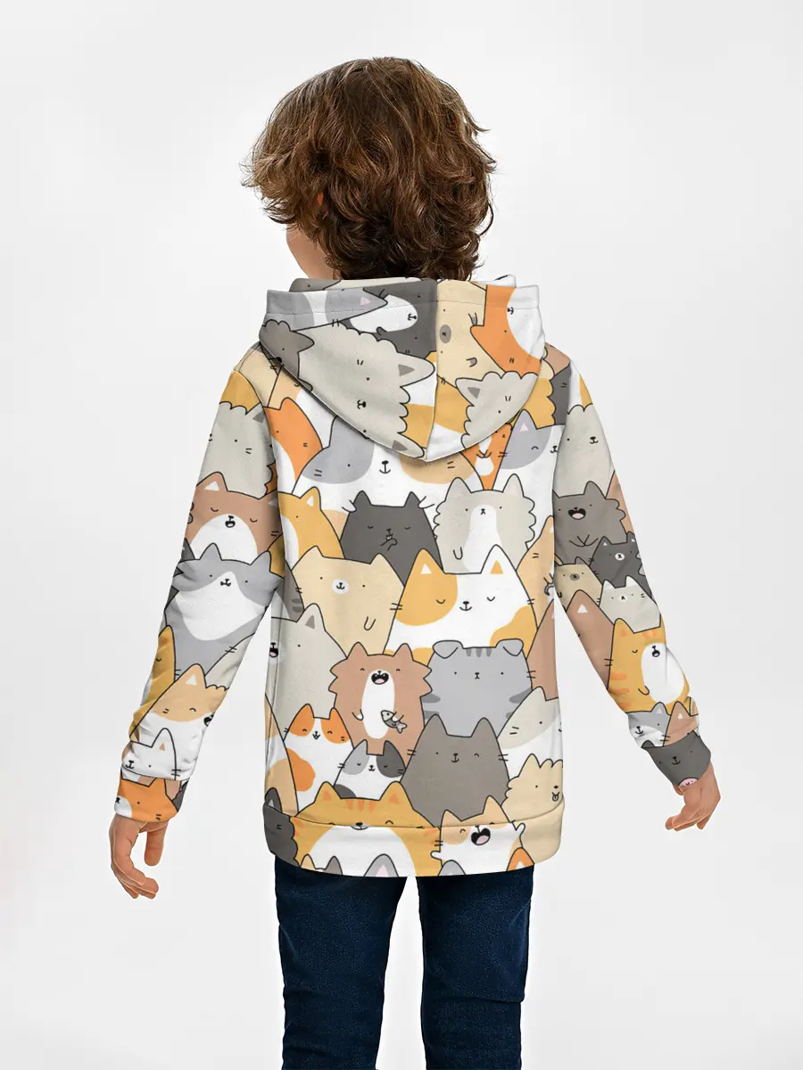 Детское худи / Кошачья стая