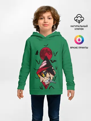 Детское худи / Алукард в ромбе