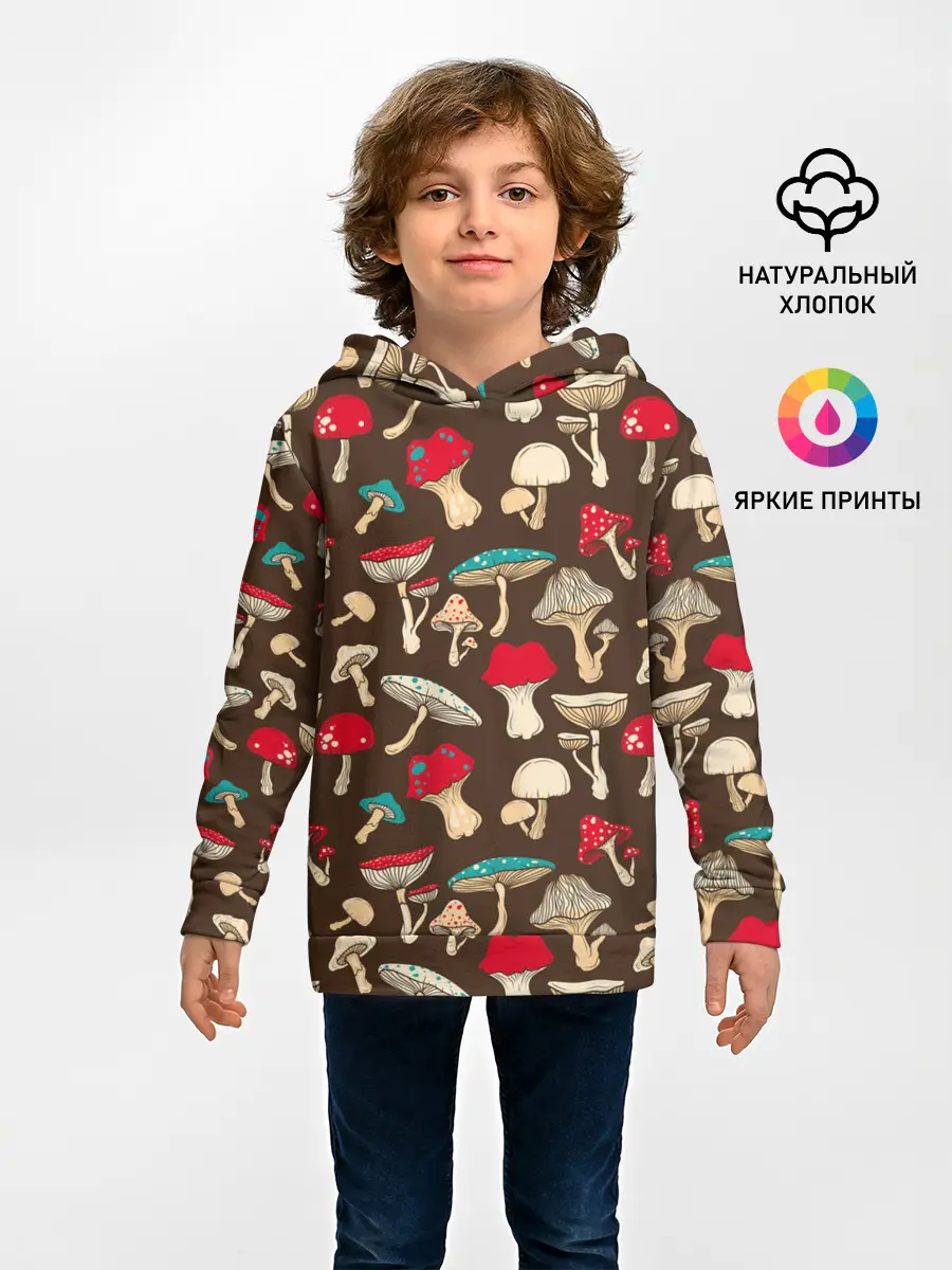 Детское худи / Грибы