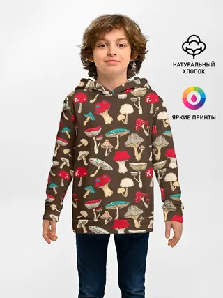 Детское худи / Грибы