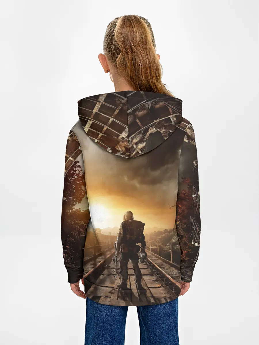 Детское худи / Metro 2033 постапокалипсис