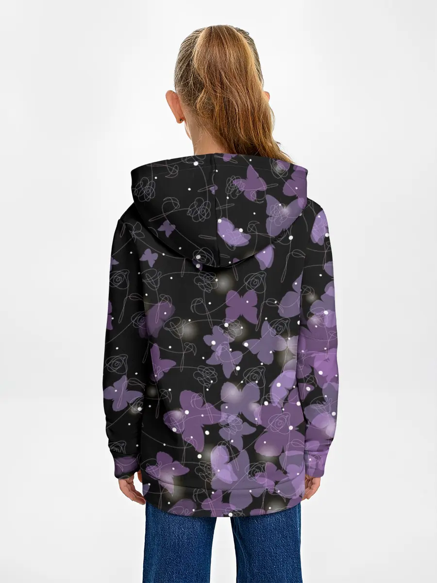 Детское худи / BTS BUTTERFLIES | БАБОЧКИ