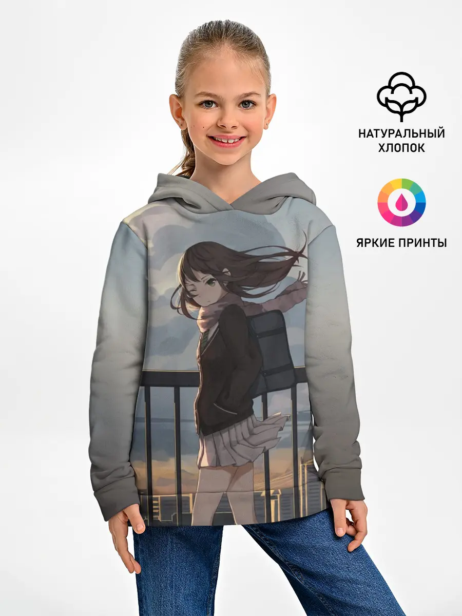 Детское худи / IDOLMASTER. Rin Shibuya