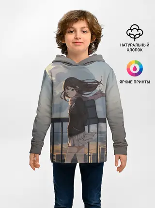 Детское худи / IDOLMASTER. Rin Shibuya