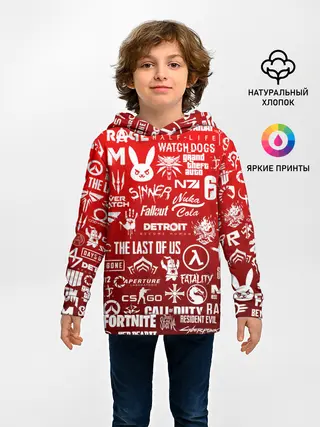 Детское худи / ЛОГОТИПЫ ИГР