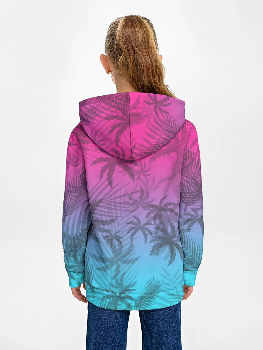 Детское худи / РЕТРО ПАЛЬМЫ