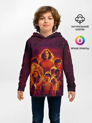 Детское худи / STRANGER THINGS - 3 сезон