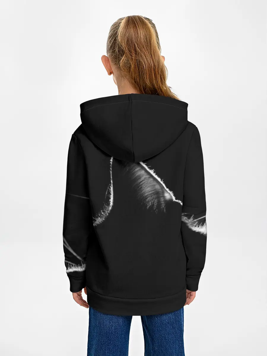 Детское худи / Чёрный кот