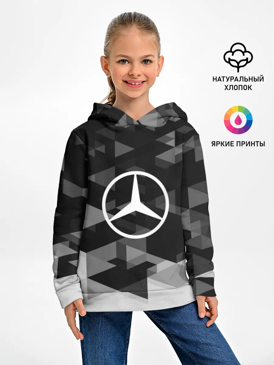 Детское худи / Mercedes sport geometry