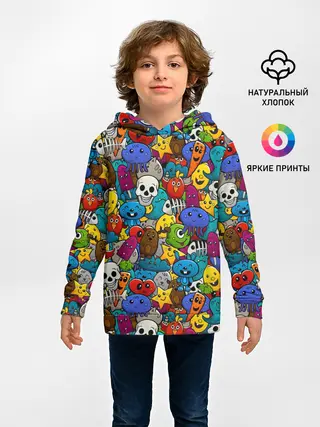 Детское худи / Граффити