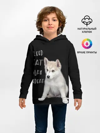 Детское худи / Sleep Eat Play Repeat