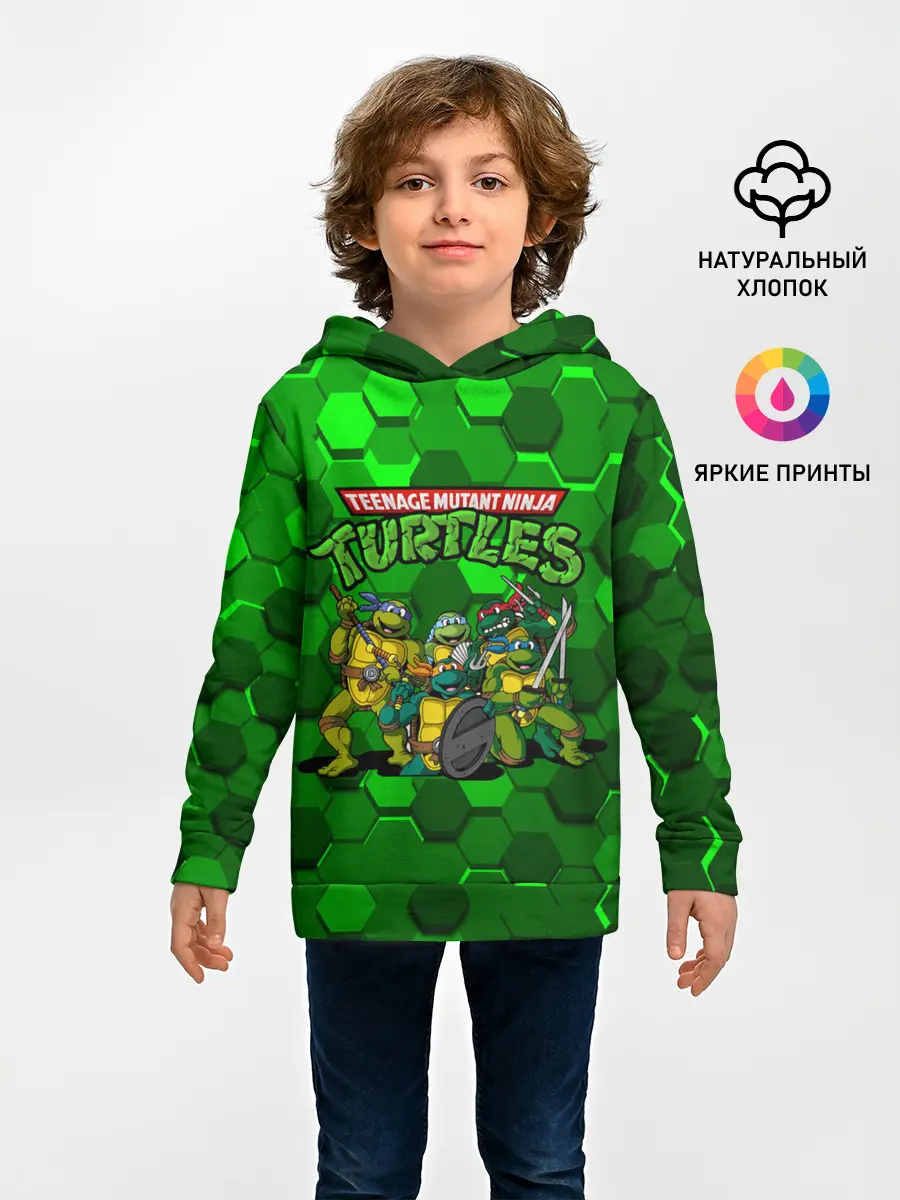 Детское худи / ЧЕРЕПАШКИ - НИНДЗЯ