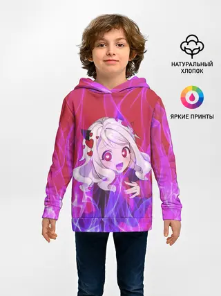 Детское худи / HELLTAKER. Модеус в огне