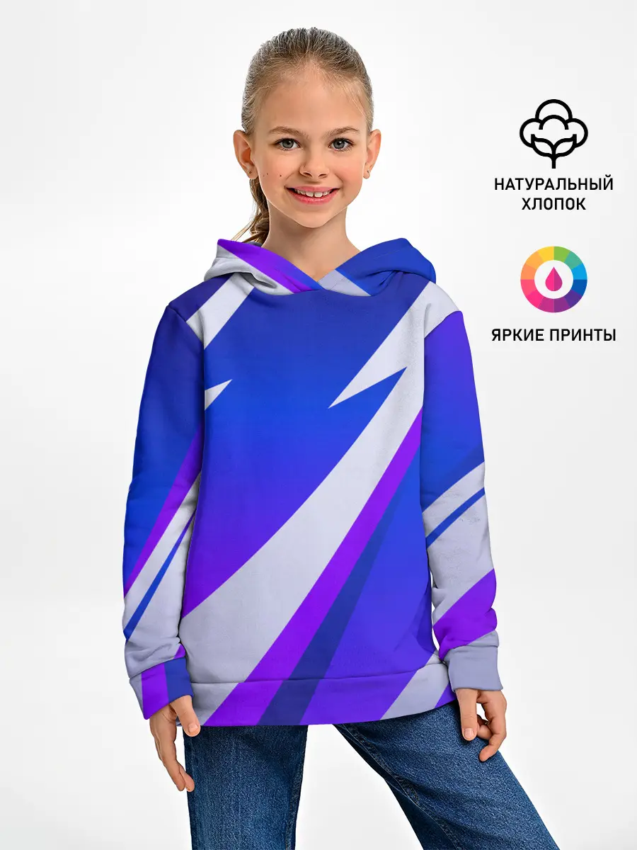 Детское худи / SPORT STYLE BLUE