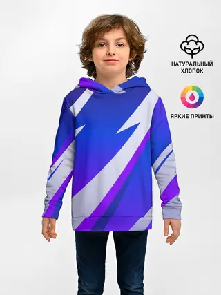 Детское худи / SPORT STYLE BLUE