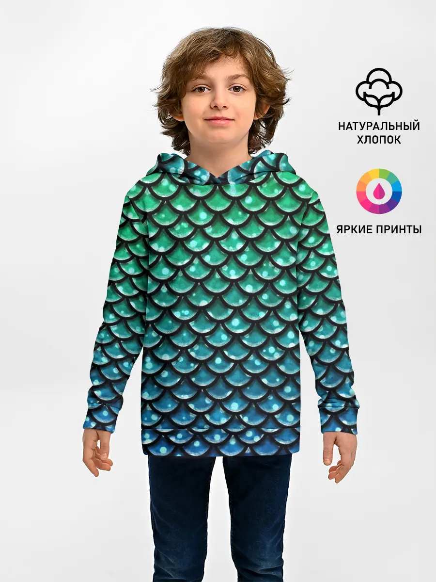 Детское худи / Змеиная кожа