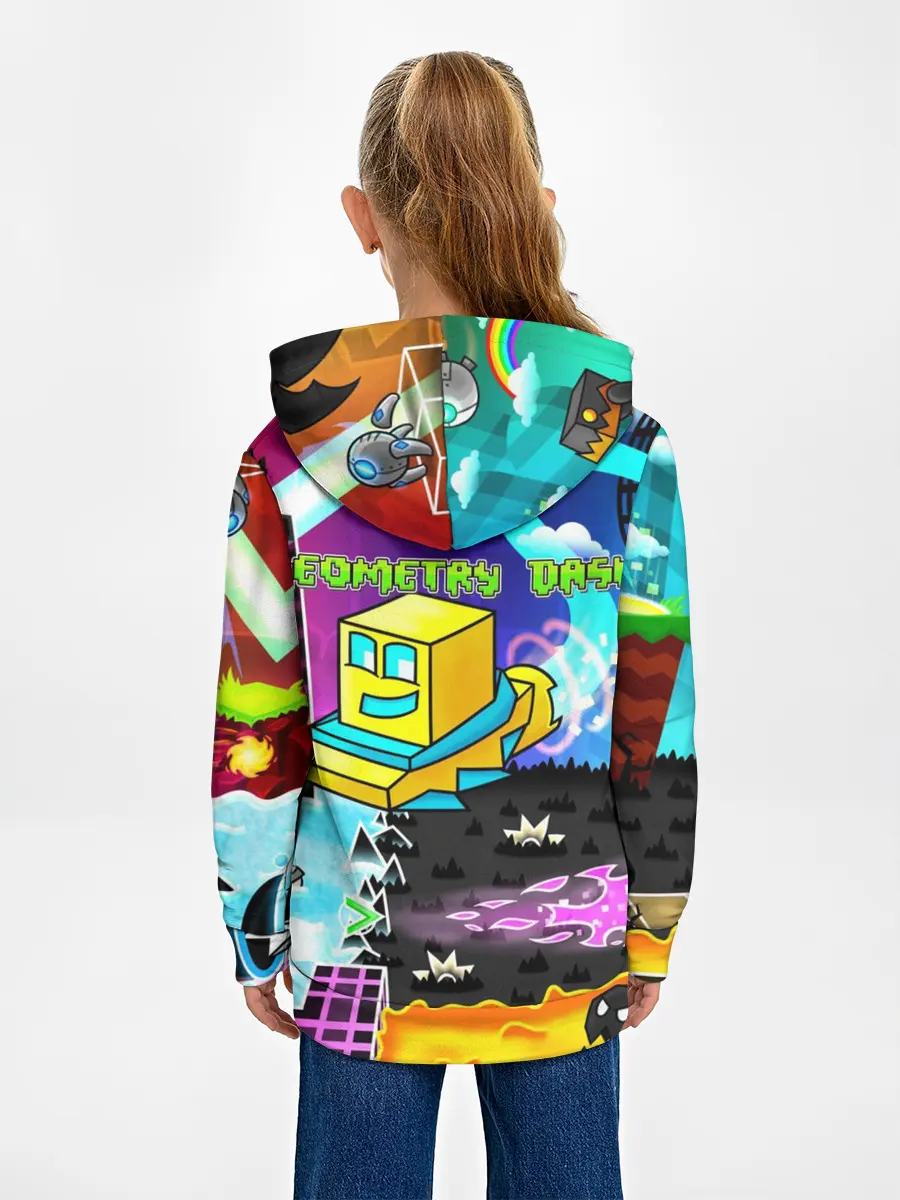 Детское худи / Geometry Dash