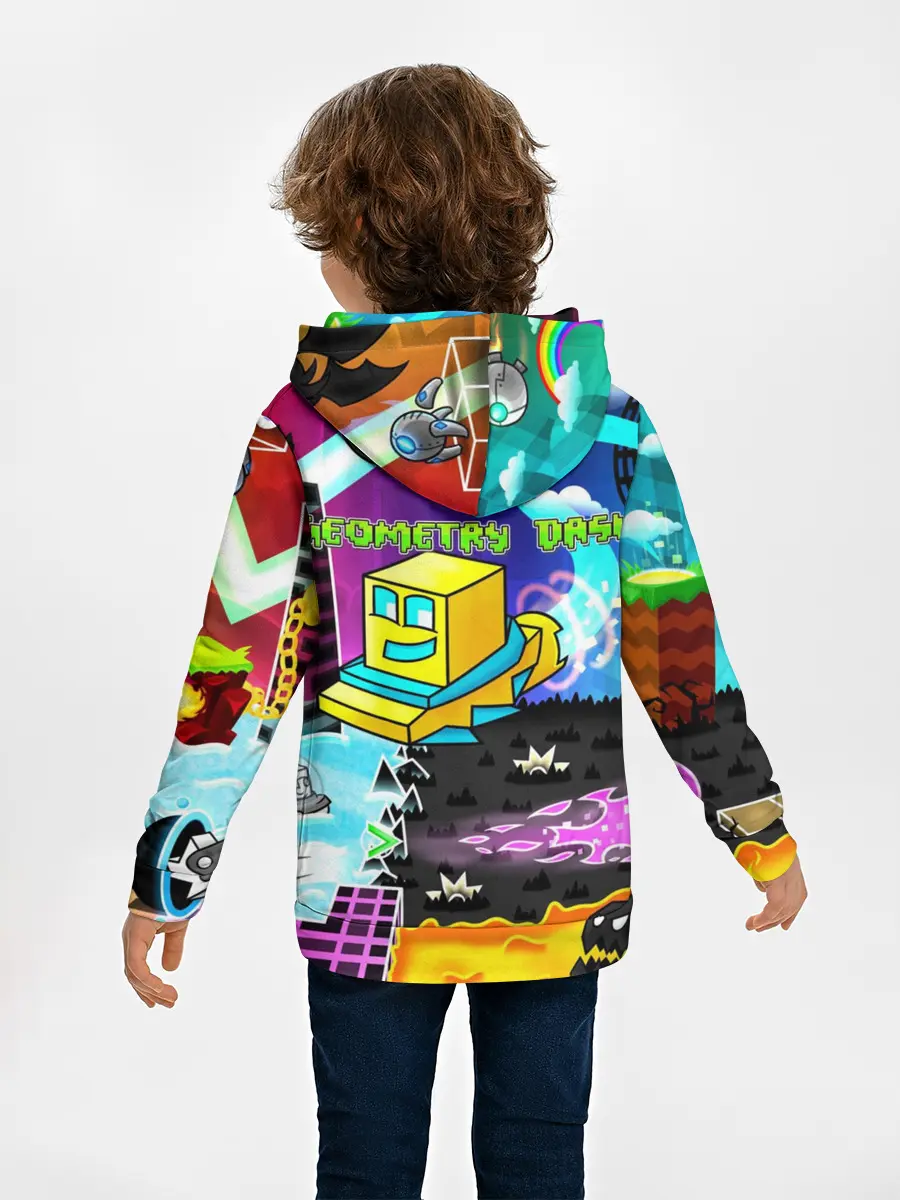Детское худи / Geometry Dash