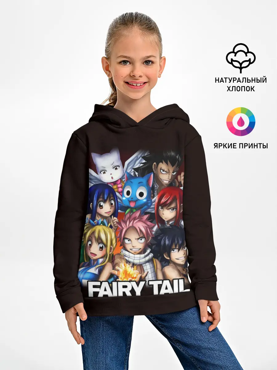 Детское худи / Fairy Tail logo and heroes