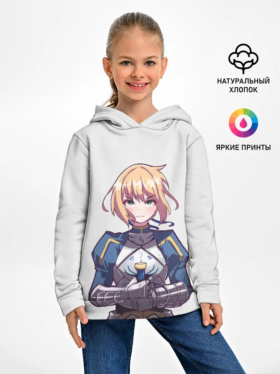 Детское худи / Девушка рыцарь