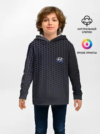 Детское худи / HYUNDAI carbon uniform 2018