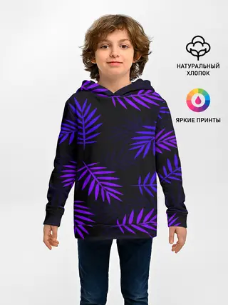 Детское худи / НЕОНОВЫЕ ТРОПИКИ