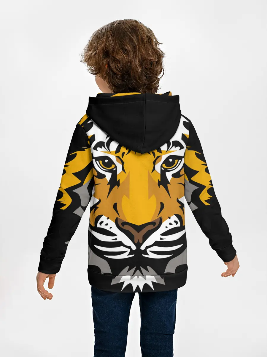 Детское худи / Суровый взгляд тигра
