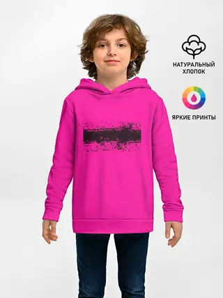 Детское худи / Гранж розовый