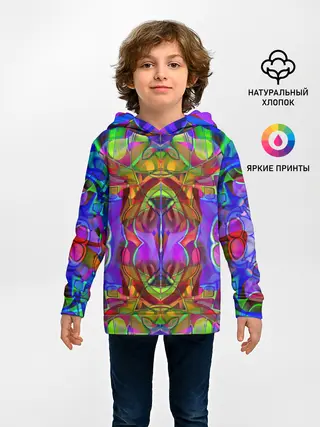 Детское худи / Психоделика / Абстракция