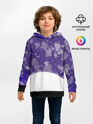 Детское худи / одинокое дерево в ночи