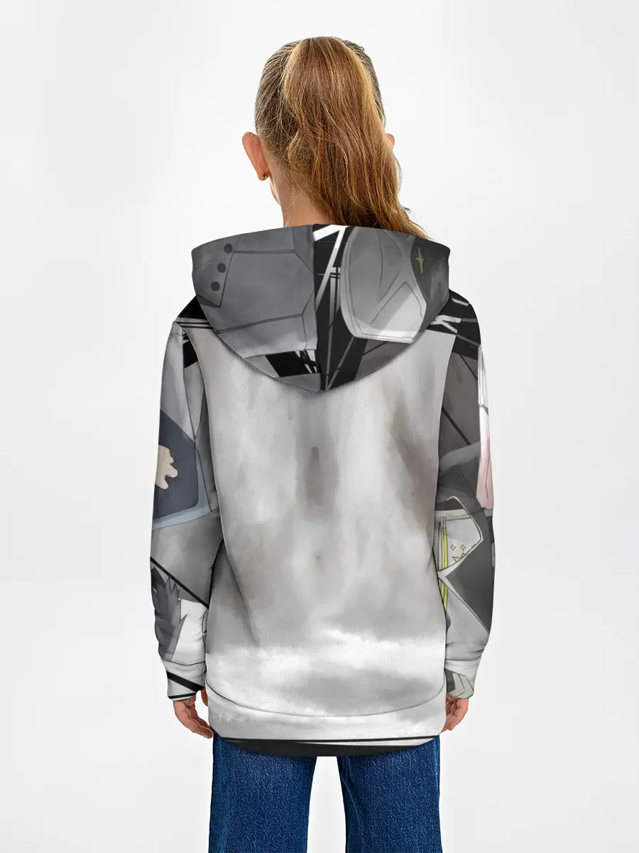 Детское худи / ноль два перевертыш