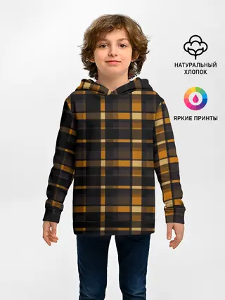 Детское худи / В клетку