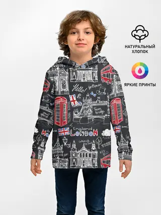 Детское худи / Лондон