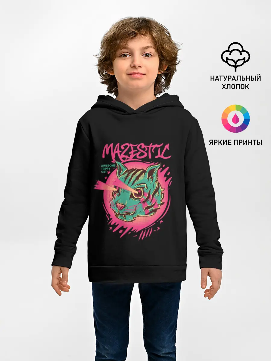 Детское худи / Кот Majestic