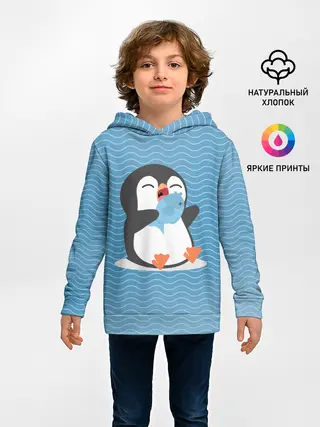 Детское худи / Пингвин