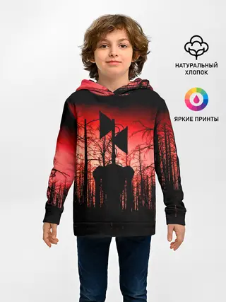 Детское худи / Сиреноголовый Кровавый Лес