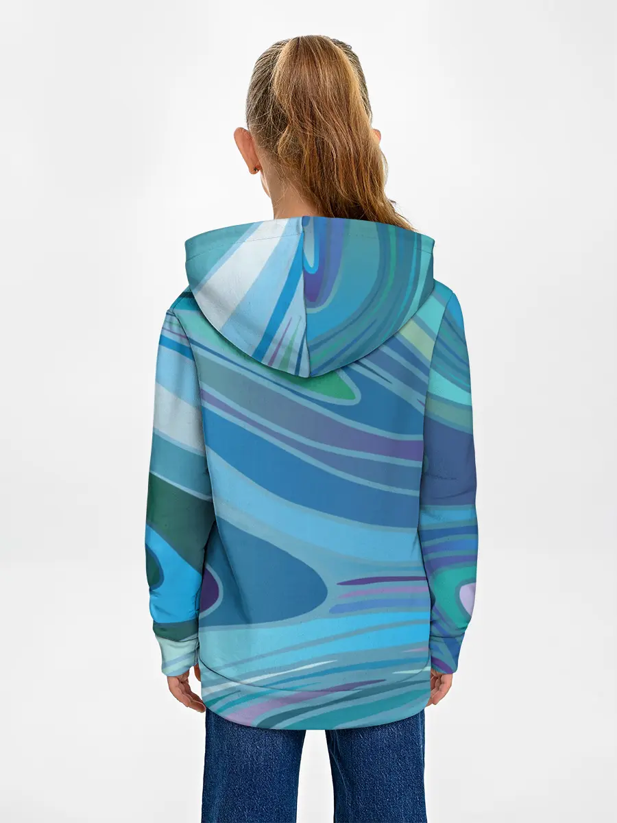 Детское худи / Морская волна