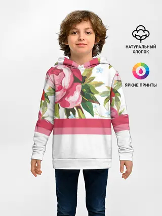 Детское худи / Нежные Розы