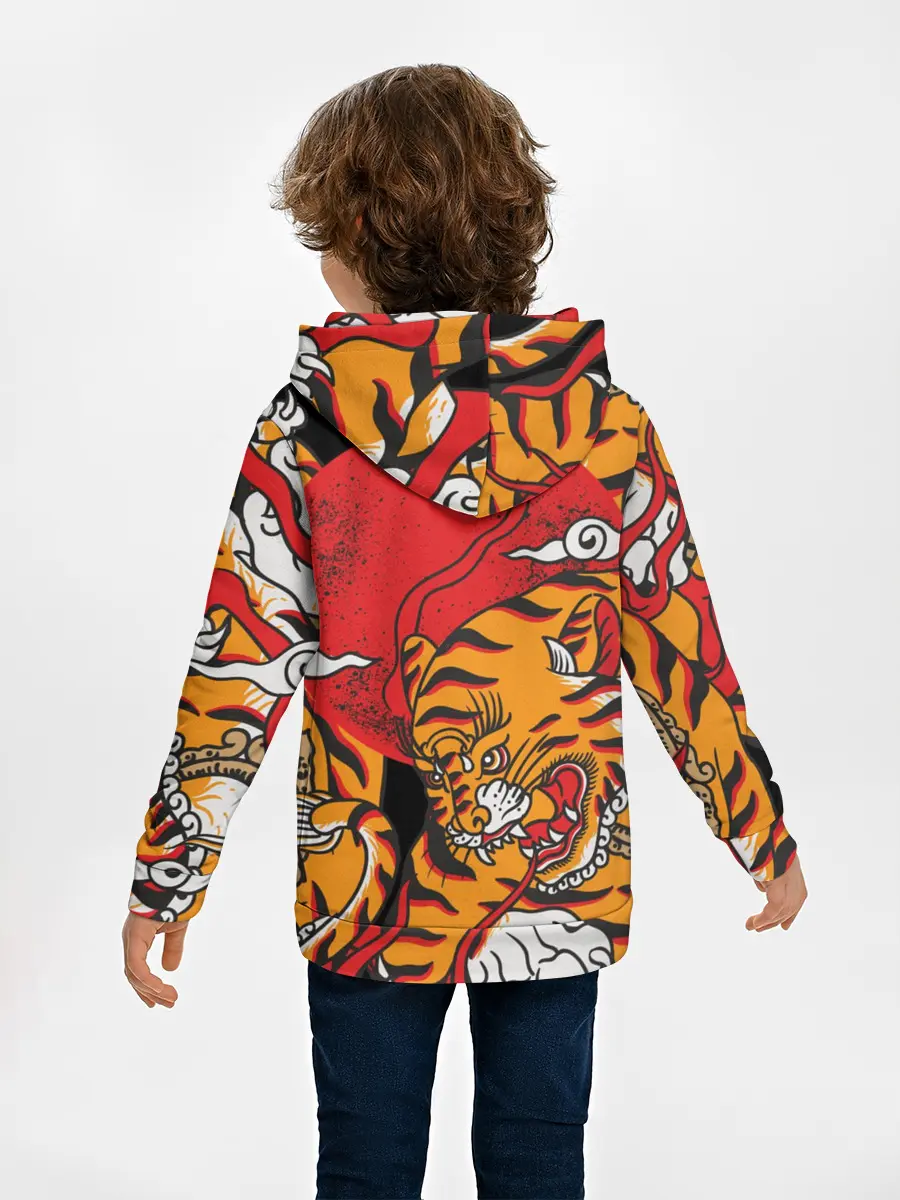 Детское худи / Самурайский тигр