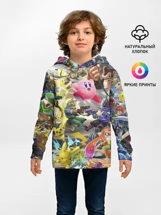 Детское худи / Super Smash World