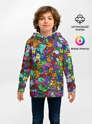 Детское худи / Among Us Overload