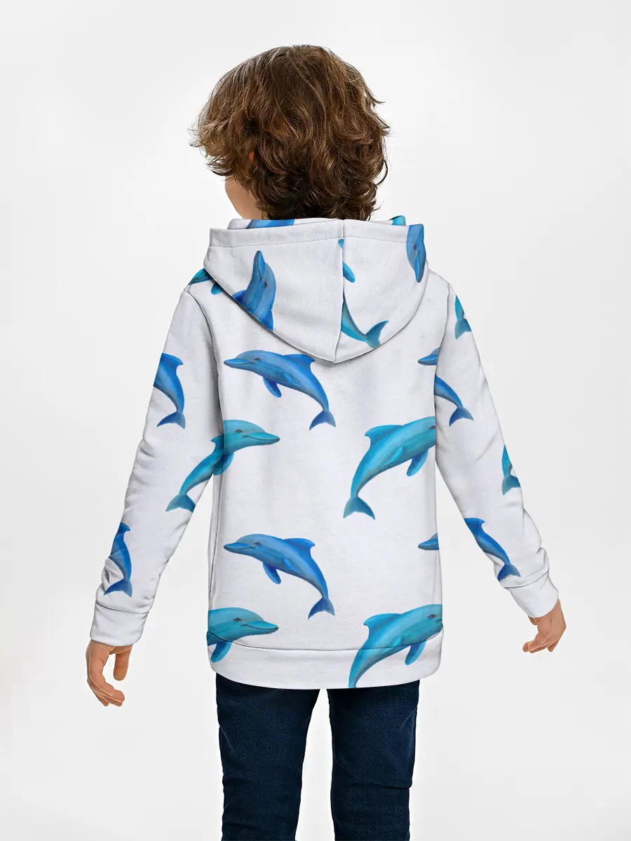 Детское худи / Рай для дельфина