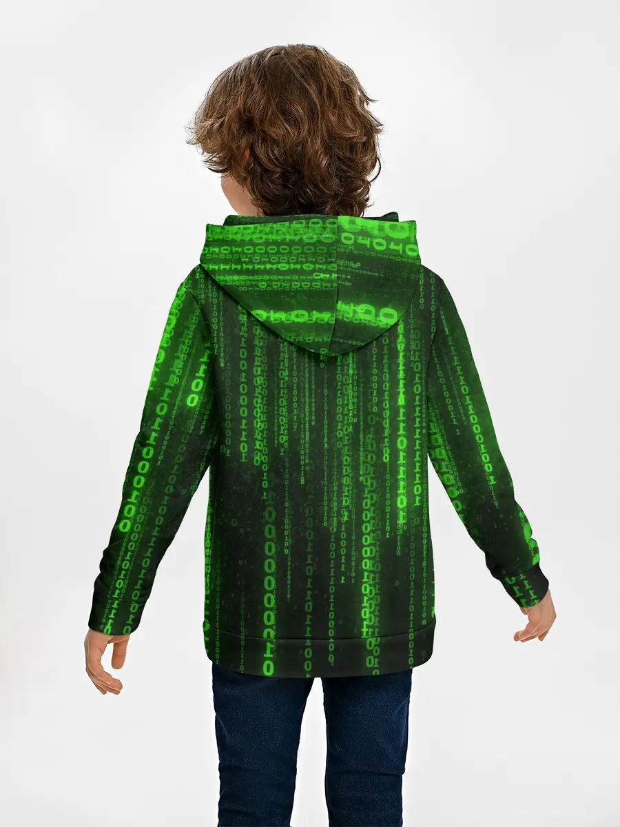 Детское худи / Двоичный код